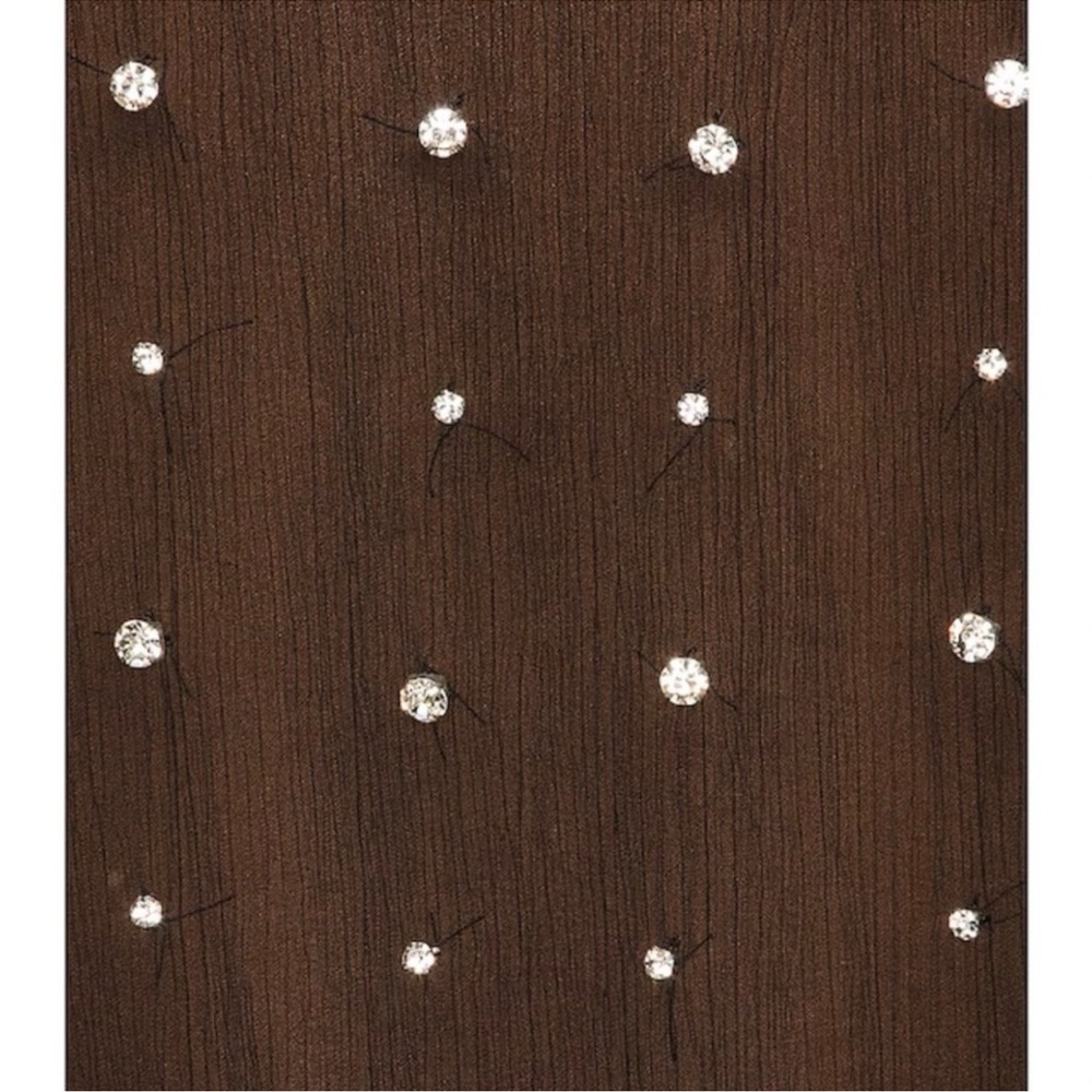 Retrofête Lennon Embellished Silk Chiffon Dress - Picture 4 of 6